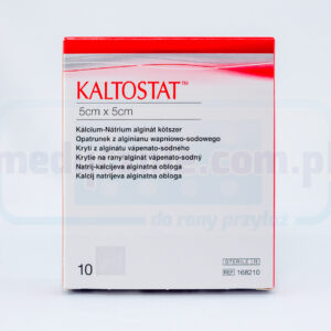 Caltostat 5*5cm medicazione in alginato per ferite croniche 1pc